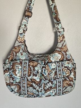 Vera Bradley Cargo Sling In Java Blue
